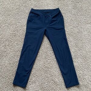 Lululemon slim fit ABC 5 pocket pant warpstreme SZ 29 True Navy